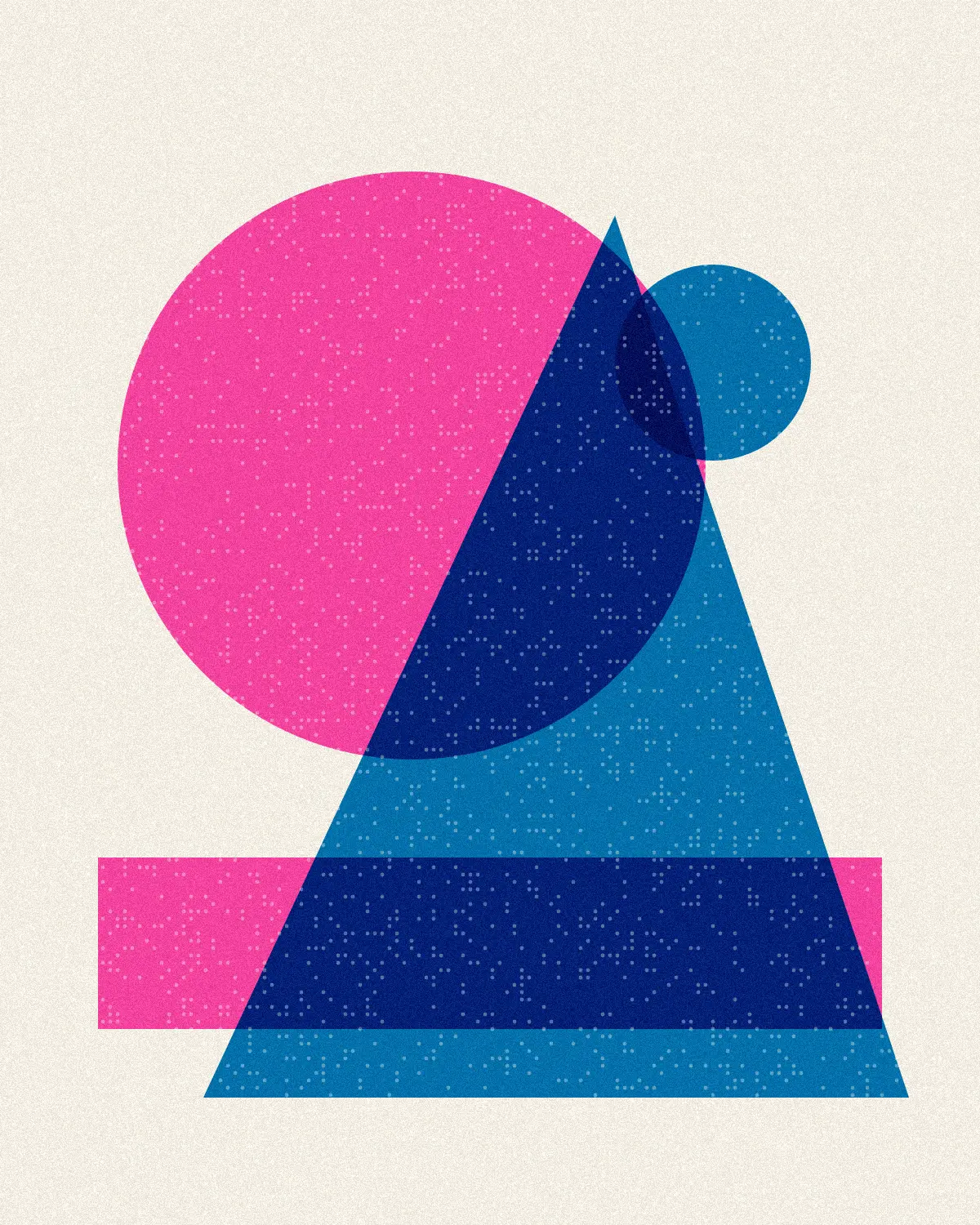 Two Mountains, riso, edition of 60