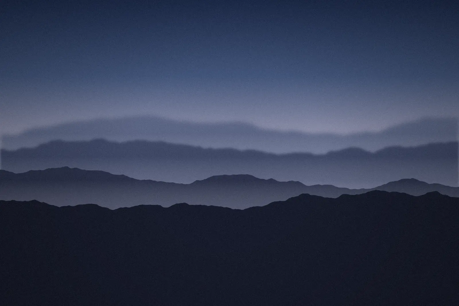 Blue hour above Cochamó