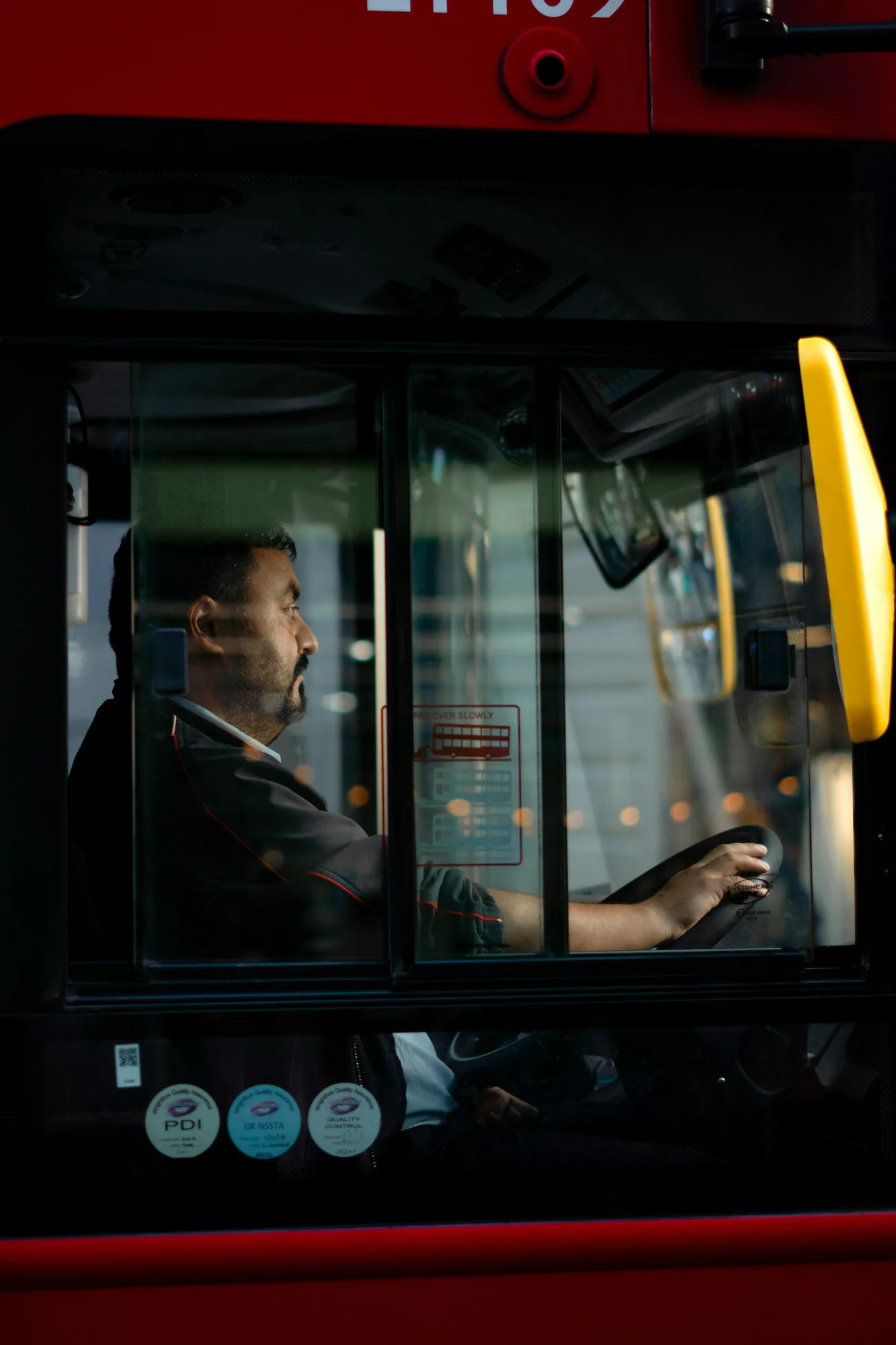 In the driver’s seat