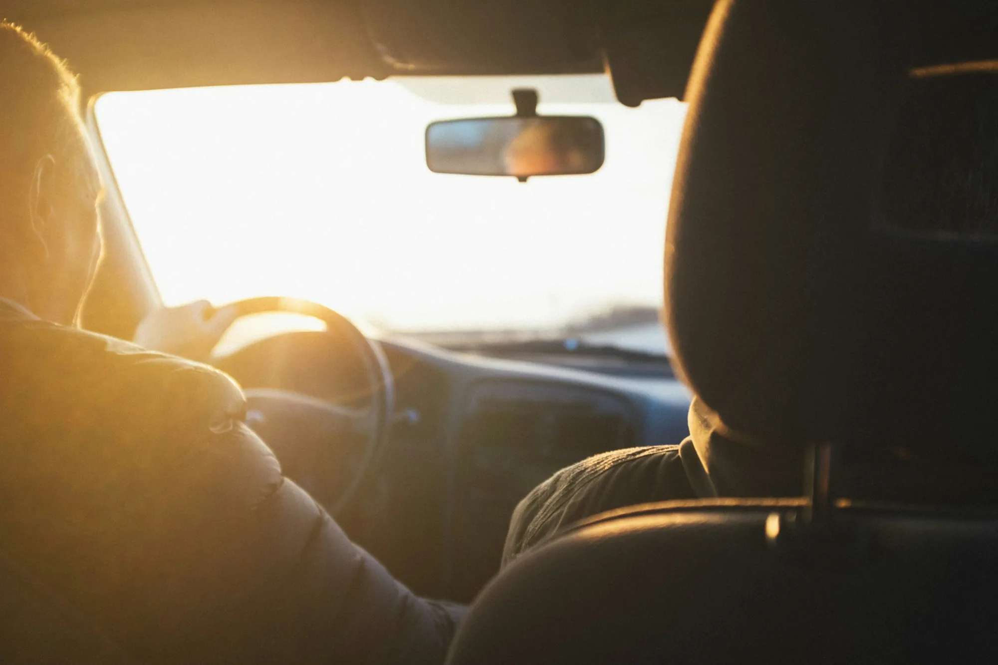 Sunset road test route