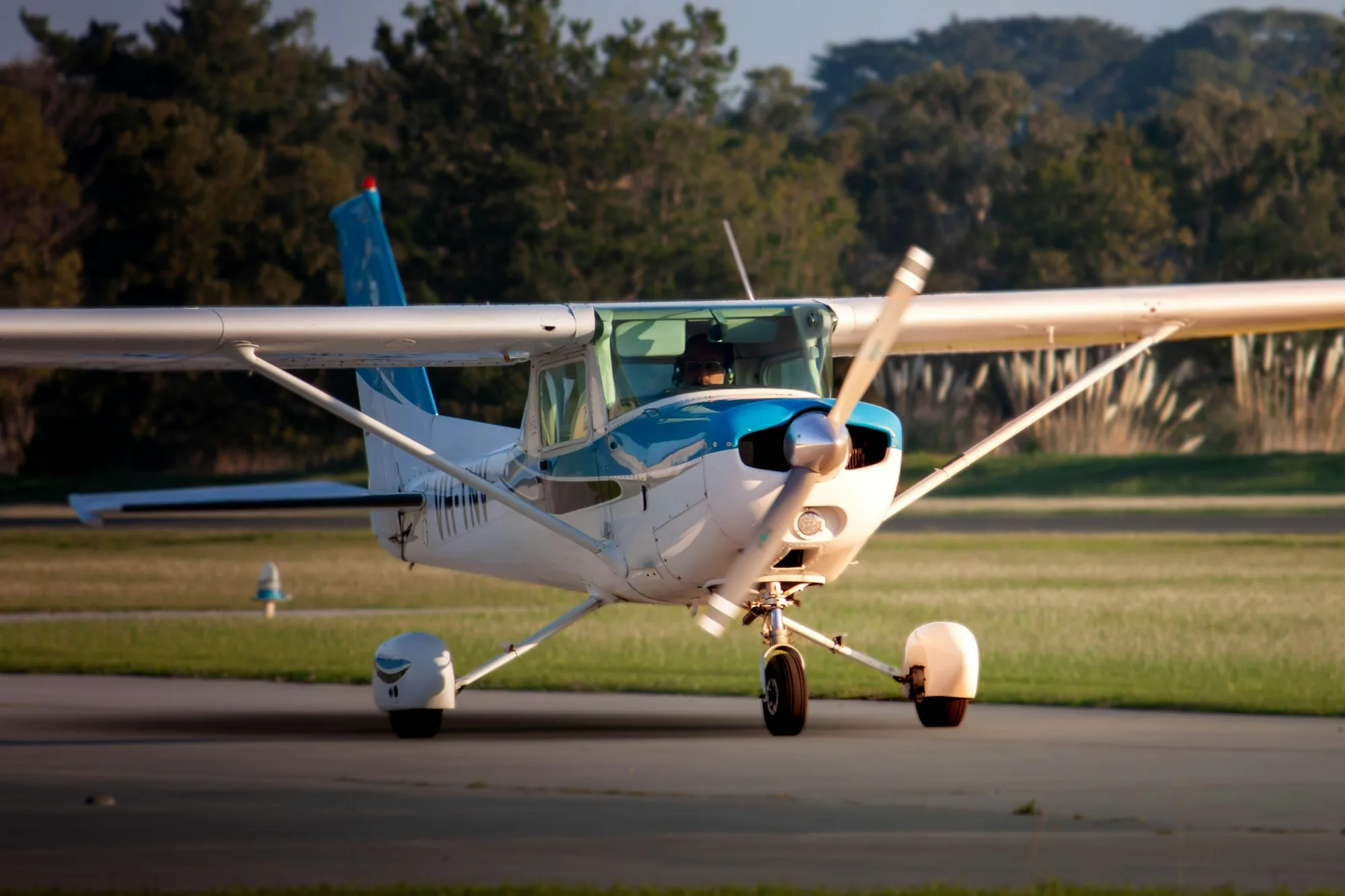 Taxi and first take-off